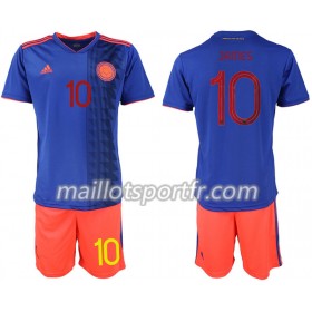 Maillot de Foot Colombie JAMES 10 Enfant Extérieur Copa América 2019